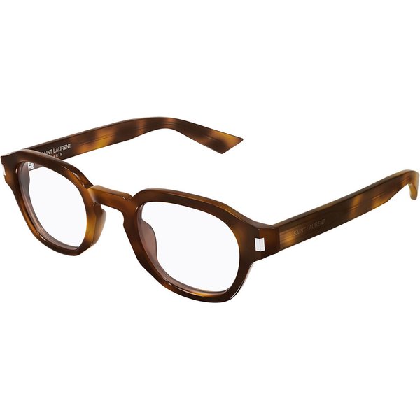 Saint Laurent SL 946 OPT 002 Men's Eyeglasses Tortoiseshell Size 47 - Blue Light Block Available