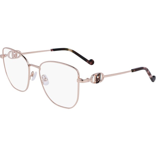 Liu Jo LJ2168 770 Women’s Eyeglasses Rose-Gold Size 53 - Blue Light Block Available