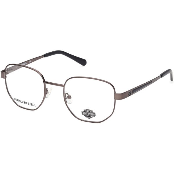 Harley Davidson HD0881 009 Men's Eyeglasses Gunmetal Size 50 - Blue Light Block Available