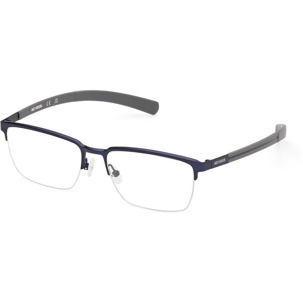 Harley Davidson HD50072 091 Men's Eyeglasses Blue Size 54 - Blue Light Block Available