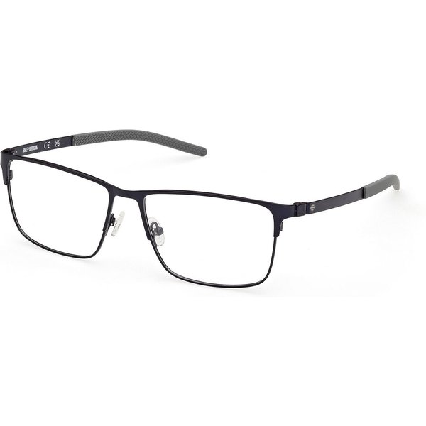 Harley Davidson HD50102 091 Men's Eyeglasses Blue Size 58 - Blue Light Block Available