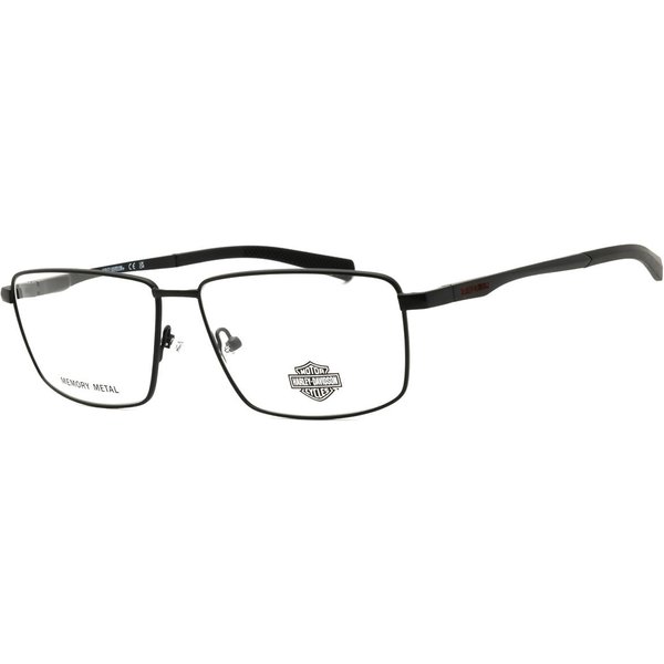 Harley Davidson HD50114 002 Men's Eyeglasses Black Size 62 - Blue Light Block Available