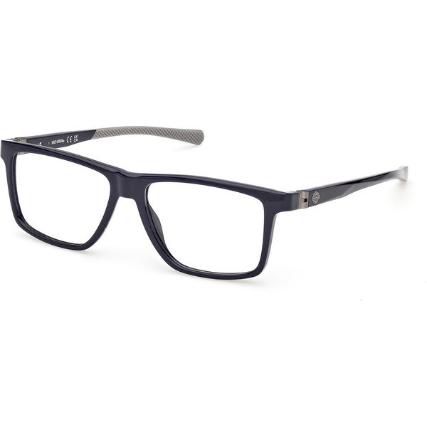 Harley Davidson HD50124 090 Men's Eyeglasses Blue Size 55 - Blue Light Block Available