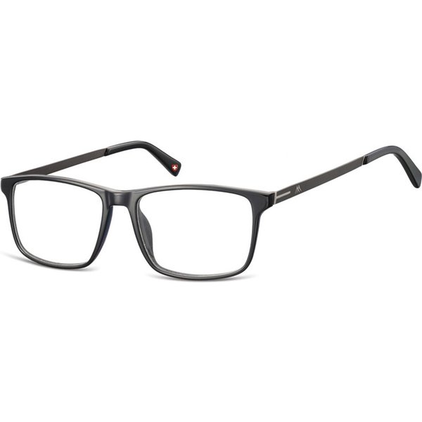 Montana Eyewear MA59 MA59 Men's Eyeglasses Black Size 55 - Blue Light Block Available