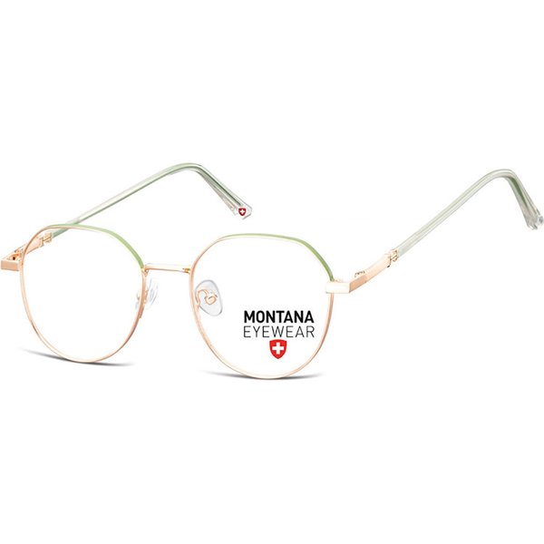Montana Eyewear MM586 MM586 Men's Eyeglasses Gold Size 50 - Blue Light Block Available