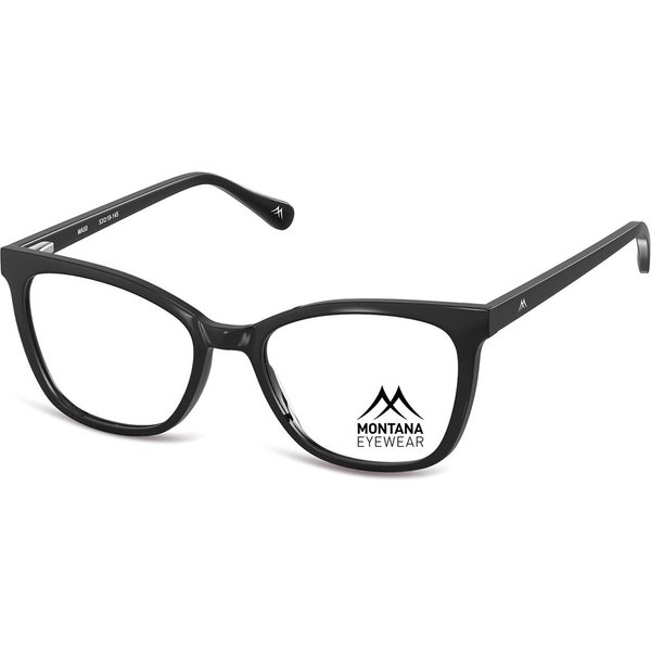 Montana Eyewear MA50 MA50 Women’s Eyeglasses Black Size 53 - Blue Light Block Available