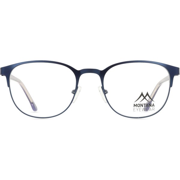 Montana Eyewear MM580 MM580A Men's Eyeglasses Blue Size 51 - Blue Light Block Available