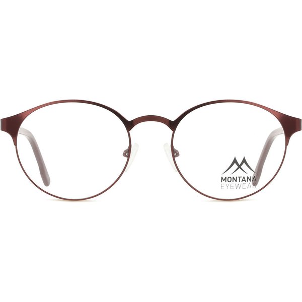 Montana Eyewear MM581 MM581D Men's Eyeglasses Red Size 51 - Blue Light Block Available