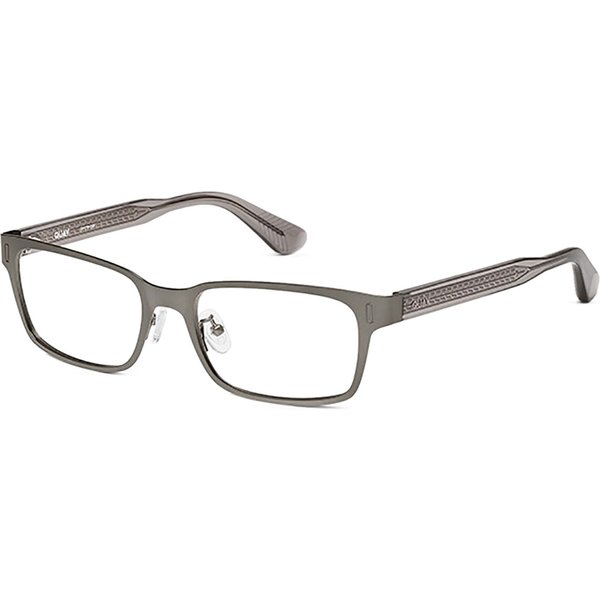 Quay CLOSE CALL 80570 Men's Eyeglasses Gunmetal Size 53 - Blue Light Block Available