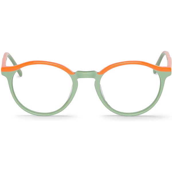 Mr. Boho Button ACWR19-00 Men's Eyeglasses Green Size 50 - Blue Light Block Available