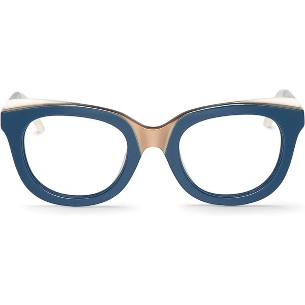 Mr. Boho Roz LACCR22-00 Women’s Eyeglasses Blue Size 48 - Blue Light Block Available