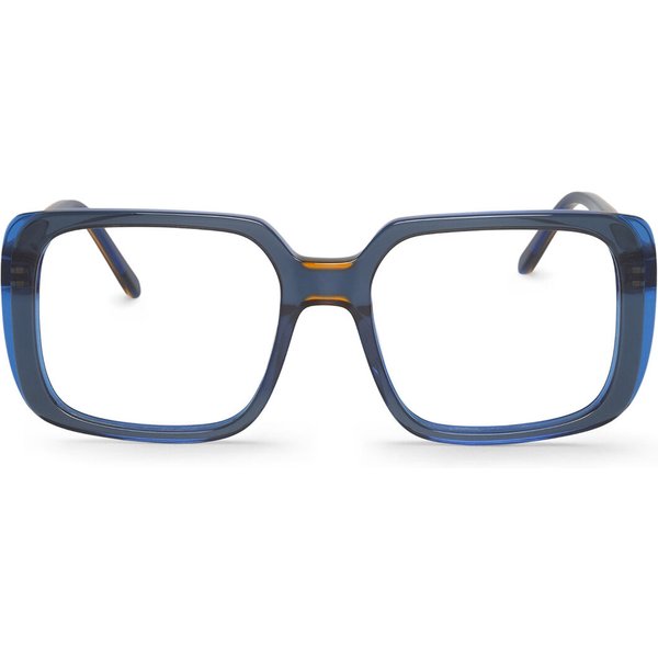 Mr. Boho Sparks LACQR41-00 Men's Eyeglasses Blue Size 56 - Blue Light Block Available