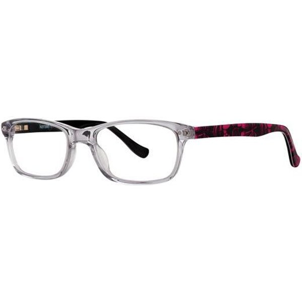 Kensie ALOHA Kids GREY Kids' Eyeglasses Clear Size 44 - Blue Light Block Available