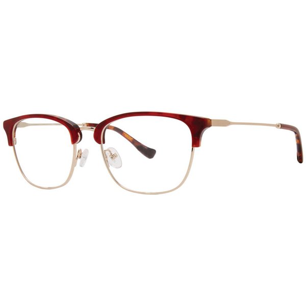Kensie WORTHY Red Men's Eyeglasses Red Size 51 - Blue Light Block Available