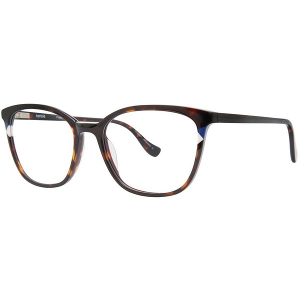 Kensie Fleek Dark Tortoise Men's Eyeglasses Tortoiseshell Size 53 - Blue Light Block Available