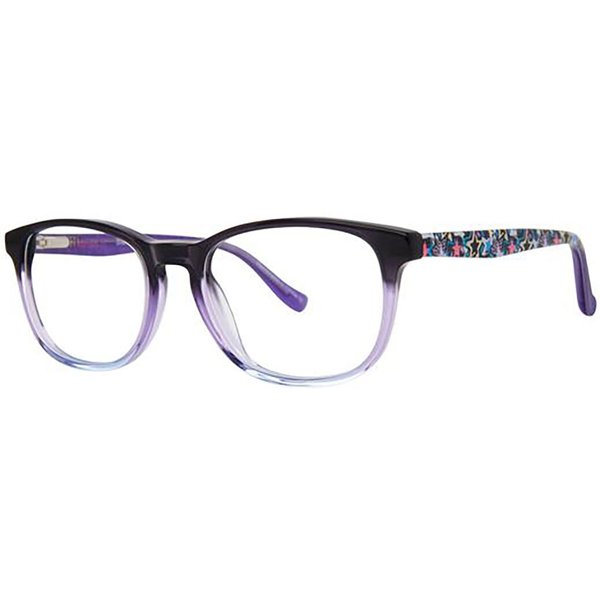 Kensie Dilemma Purple Fade Women’s Eyeglasses Purple Size 46 - Blue Light Block Available