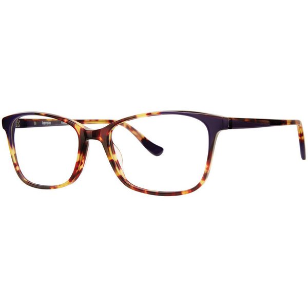 Kensie Aspect Plum Tortoise Women’s Eyeglasses Tortoiseshell Size 52 - Blue Light Block Available