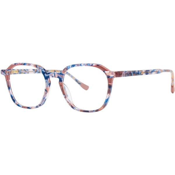 Kensie Whimsical Heather Mauve Women’s Eyeglasses Blue Size 49 - Blue Light Block Available
