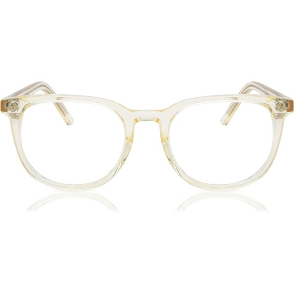 Illesteva Saratoga SRT2OP Men's Eyeglasses Yellow Size 49 - Blue Light Block Available
