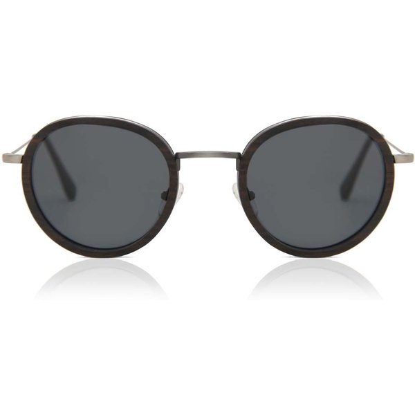 Square Full Rim Metal Men's Prescription Sunglasses Grey Size 50 - SmartBuy Collection