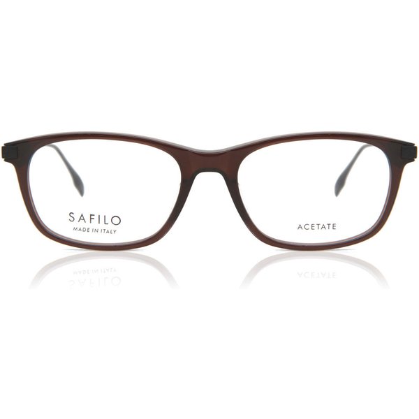 Safilo CALIBRO 04 09Q Men's Eyeglasses Brown Size 54 - Blue Light Block Available