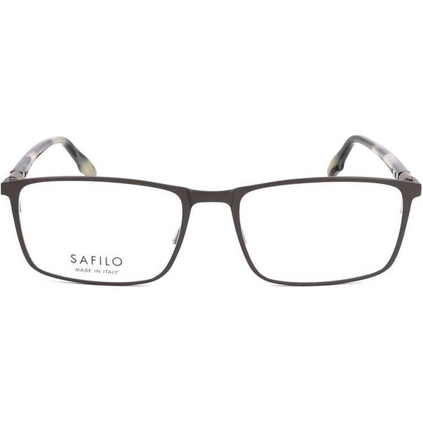 Safilo BUSSOLA 05 R80 Men's Eyeglasses Silver Size 54 - Blue Light Block Available
