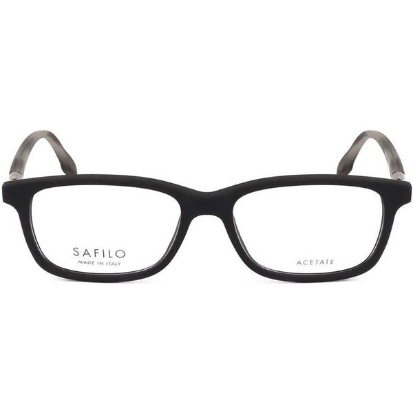 Safilo LASTRA 05 003 Men's Eyeglasses Black Size 53 - Blue Light Block Available