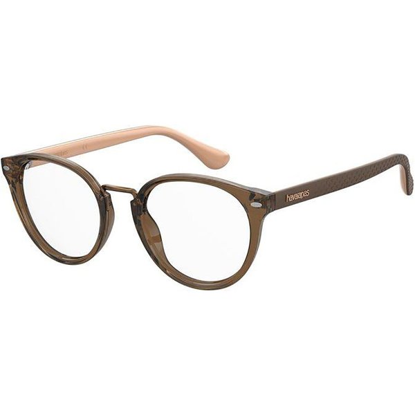 Havaianas PRAINHA/V 09Q Women’s Eyeglasses Brown Size 49 - Blue Light Block Available