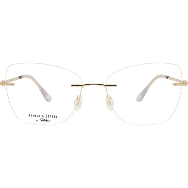 Seventh Street 7A592 J5G Women’s Eyeglasses Gold Size 53 - Blue Light Block Available