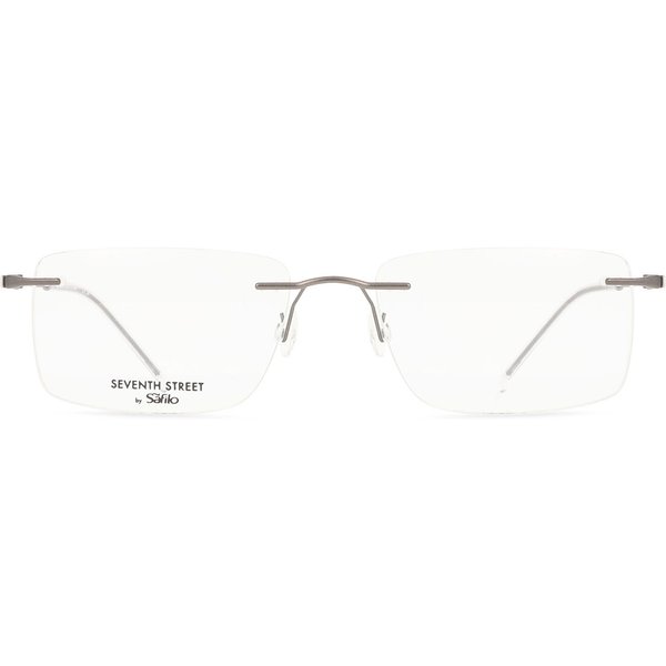 Seventh Street 7A123 R80 Men's Eyeglasses Silver Size 56 - Blue Light Block Available