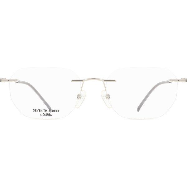 Seventh Street 7A132 010 Men's Eyeglasses Silver Size 54 - Blue Light Block Available