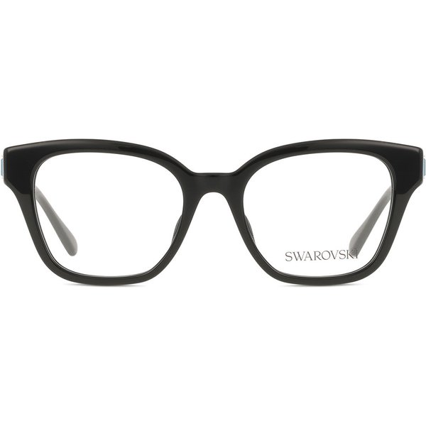Swarovski SK2048F アジアフィット 1001 サングラス - 女性用 - 黒