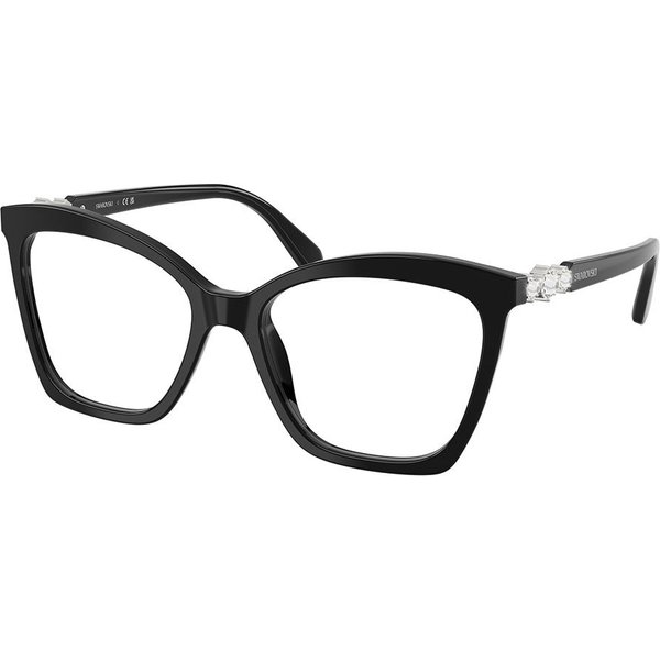 Swarovski SK2053F アジアフィット 1038 サングラス - 女性用 - 黒
