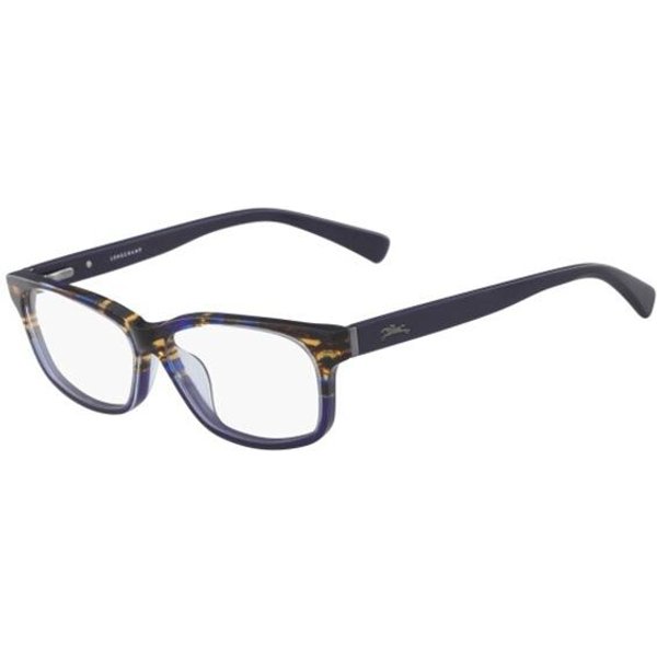 Longchamp LO2600 425 Men's Eyeglasses Tortoiseshell Size 55 - Blue Light Block Available