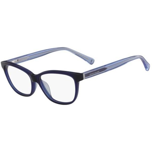 Longchamp LO2619 424 Men's Eyeglasses Blue Size 54 - Blue Light Block Available
