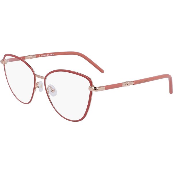 Longchamp LO2156 700 Women’s Eyeglasses Pink Size 54 - Blue Light Block Available