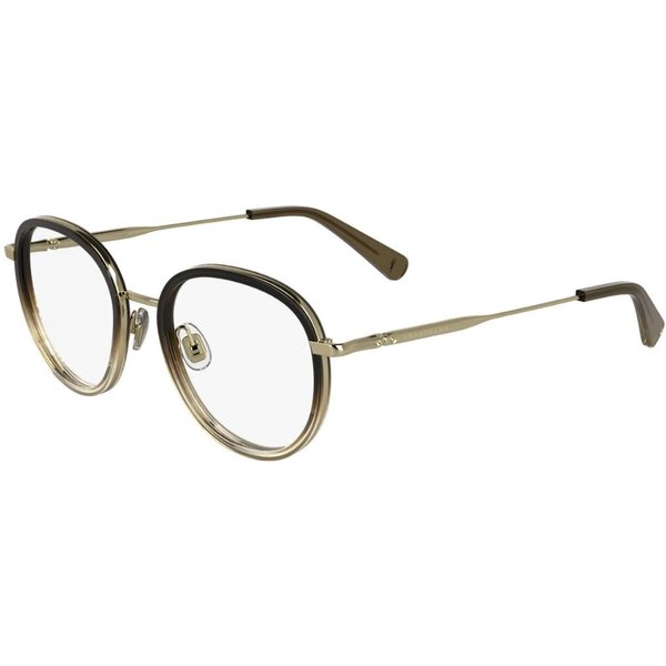 Longchamp LO2168 727 Women’s Eyeglasses Brown Size 48 - Blue Light Block Available