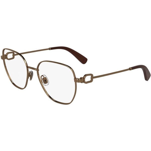 Longchamp LO2169 N 730 Women’s Eyeglasses Gold Size 52 - Blue Light Block Available
