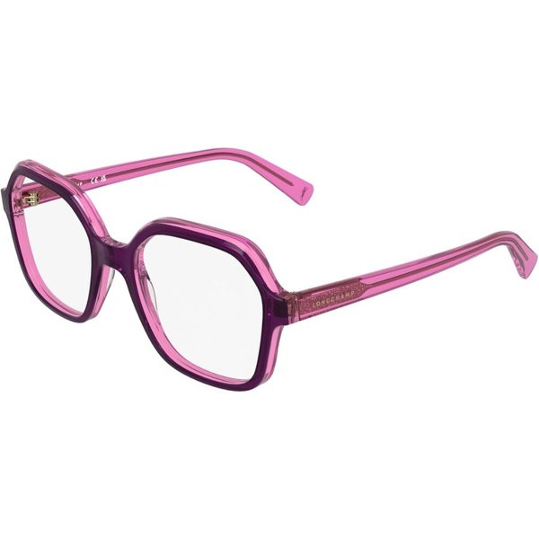 Longchamp LO2796 506 Women’s Eyeglasses Purple Size 53 - Blue Light Block Available