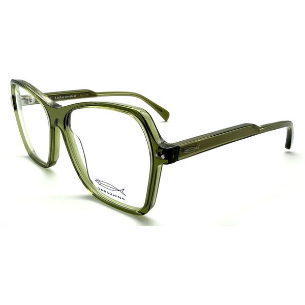 Saraghina CLIO 931LV Women’s Eyeglasses Green Size 55 - Blue Light Block Available