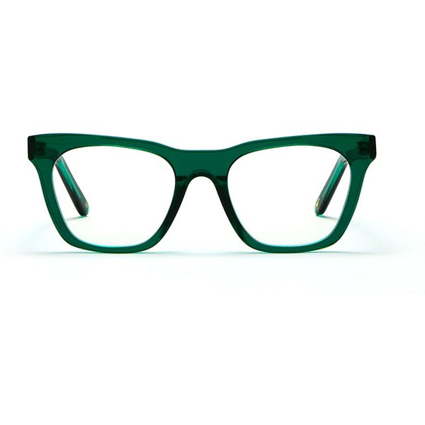 L.G.R Cecile 5667 Men's Eyeglasses Green Size 51 - Blue Light Block Available