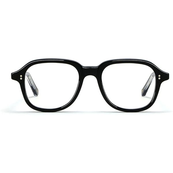 L.G.R Congo 6827 Men's Eyeglasses Black Size 55 - Blue Light Block Available