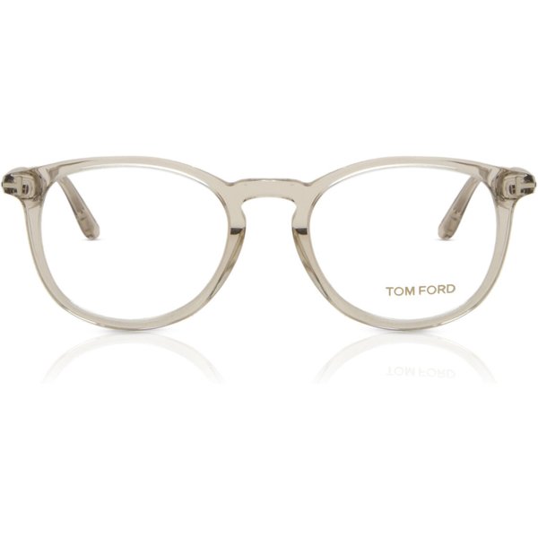 Tom Ford FT5401 020 Men's Eyeglasses Clear Size 49 - Blue Light Block Available