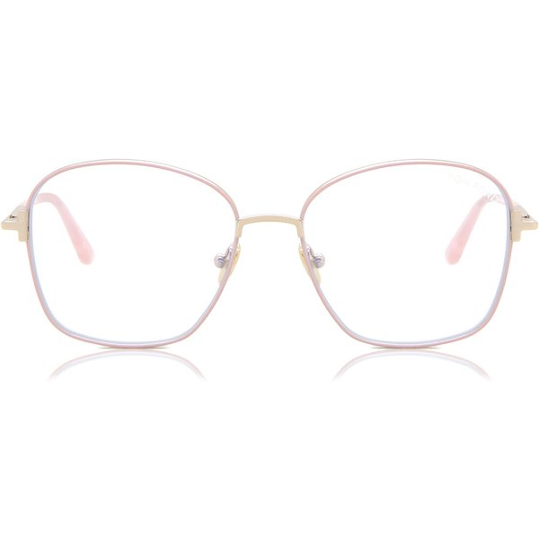 Tom Ford FT5685-B 072 Blue-Light Block Women’s Eyeglasses Pink Size 53 - Blue Light Block Available