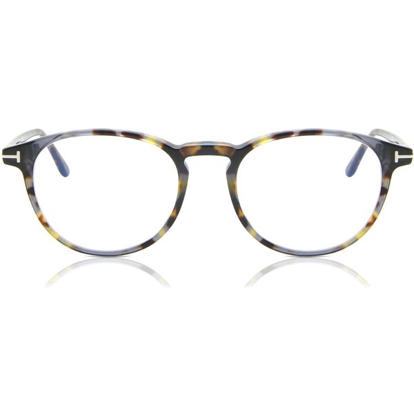 トム フォード トム フォード Tom Ford FT5803-B 055 青-Light Block サングラス - 男性用 - べっ甲shell
