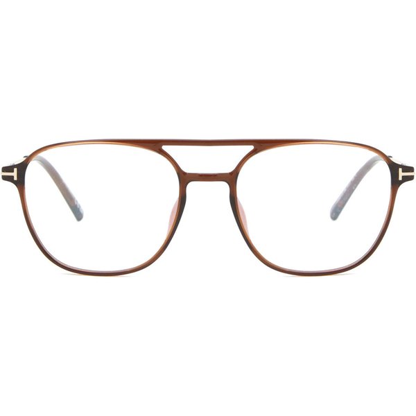 トム フォード トム フォード Tom Ford FT5874-B 048 青-Light Block サングラス - 男性用 - 茶色