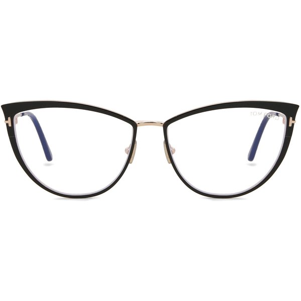 トム フォード トム フォード Tom Ford FT5877-B 001 青-Light Block サングラス - 女性用 - 黒