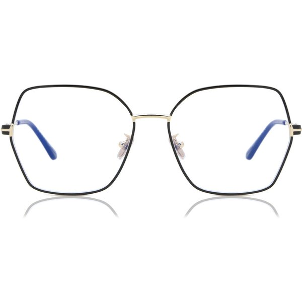 トム フォード トム フォード Tom Ford FT5876-B 032 青-Light Block サングラス - 女性用 - 金色