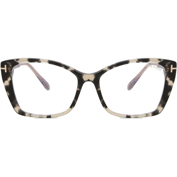 Tom Ford FT5893-B 005 Blue-Light Block Women’s Eyeglasses Tortoiseshell Size 55 - Blue Light Block Available