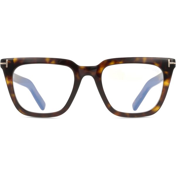 Tom Ford FT5963-B 052 Blue-Light Block Men's Eyeglasses Tortoiseshell Size 50 - Blue Light Block Available